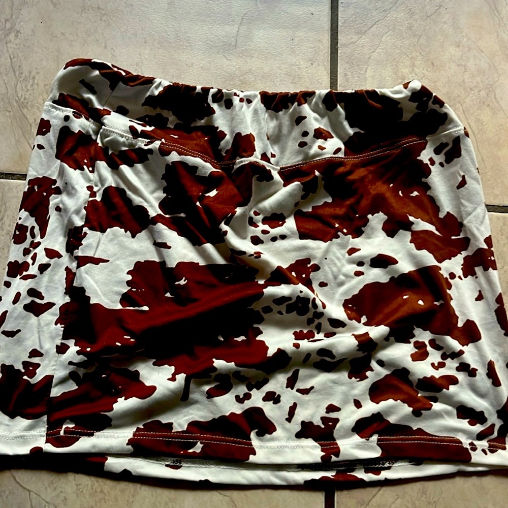 Cute cow skirt